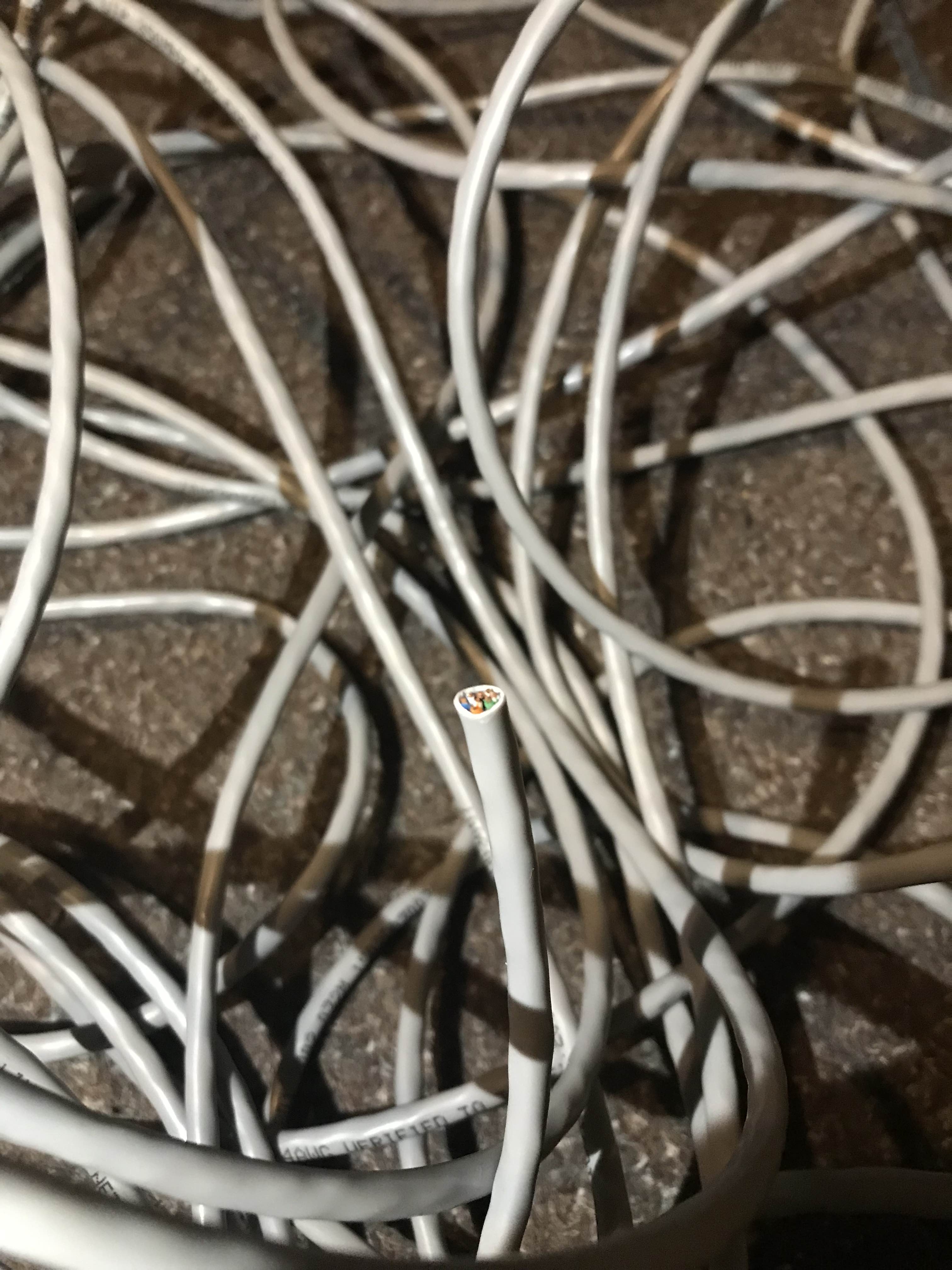 Kabel Ethernet Cat5e – 30 m (bez wtyczki)